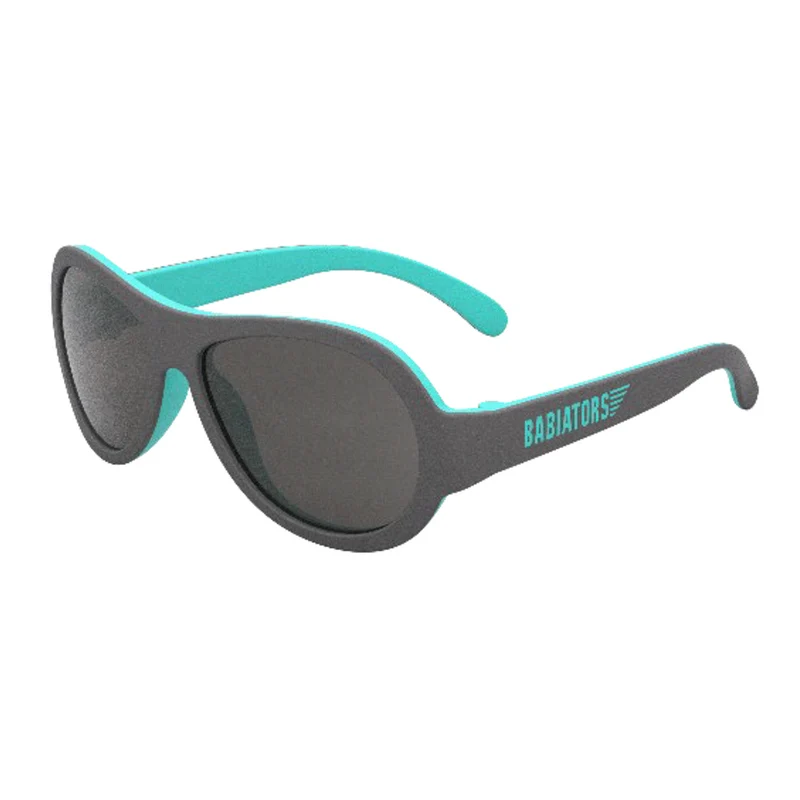 Babiators - Lunette - Aviator deux tons - Gris/Aqua - 0-2T