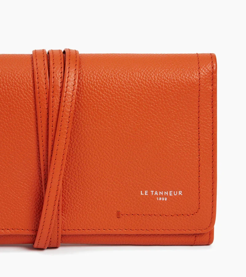 Pochette à Bijoux de voyage Le Tanneur Orange