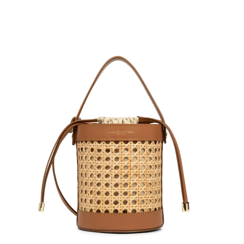 Petit Sac Sceau Cannage Rotin