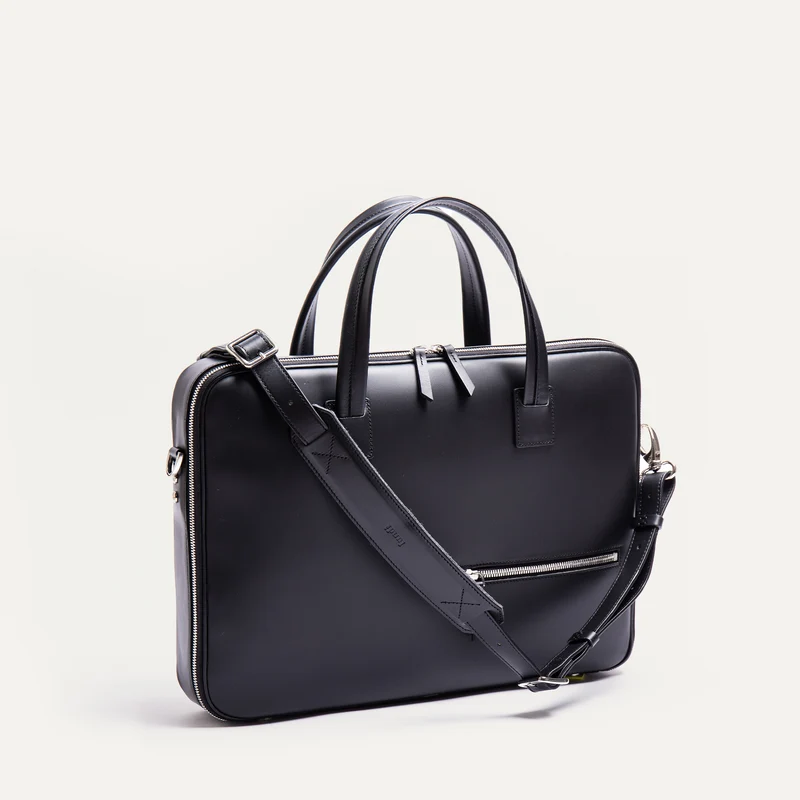 ALESSANDRO | Cuir noir - Imparfait #12