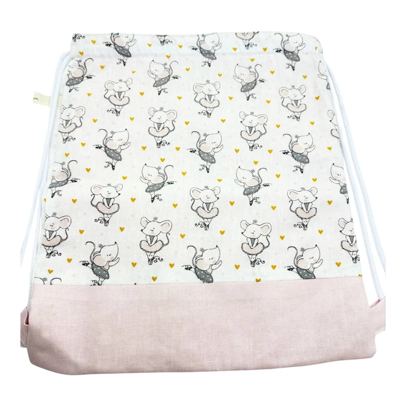 Pochon à cordon " Rêve de Tutu " Personnalisable - Le Petit Sac à Trésors