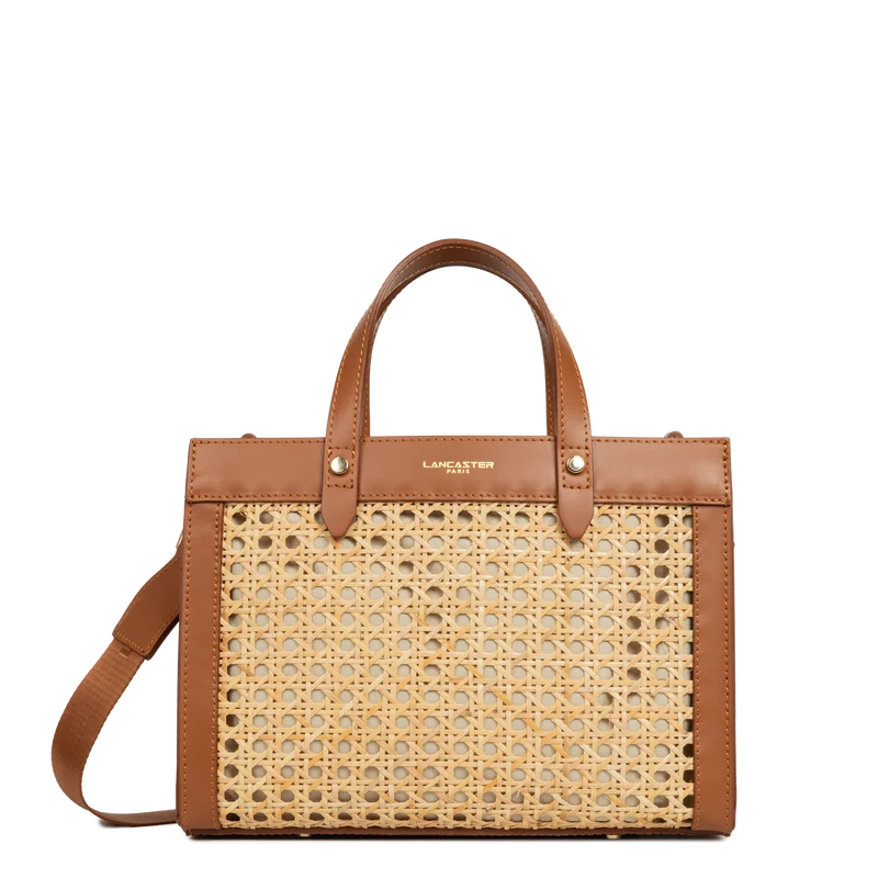 Petit sac cabas main - Cannage Rotin