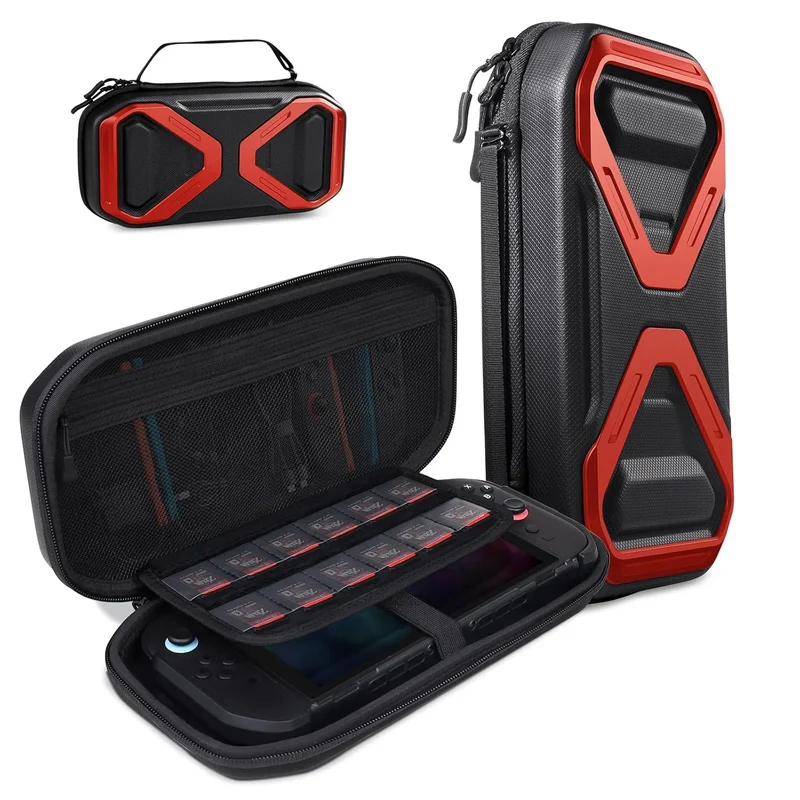 SUPCASE Travel Carrying Case - Red