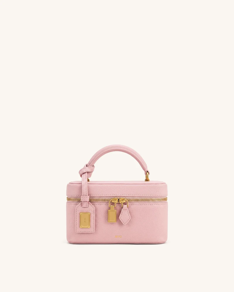 Cleo Sac à poignée supérieure forme boîte - Rose