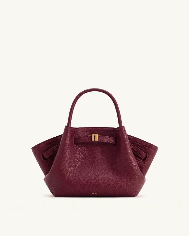 Mini sac cabas Hana - Bordeaux