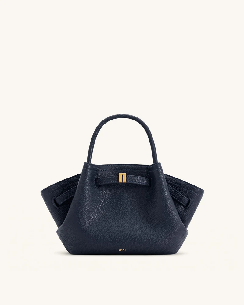 Mini sac cabas Hana - Bleu marine