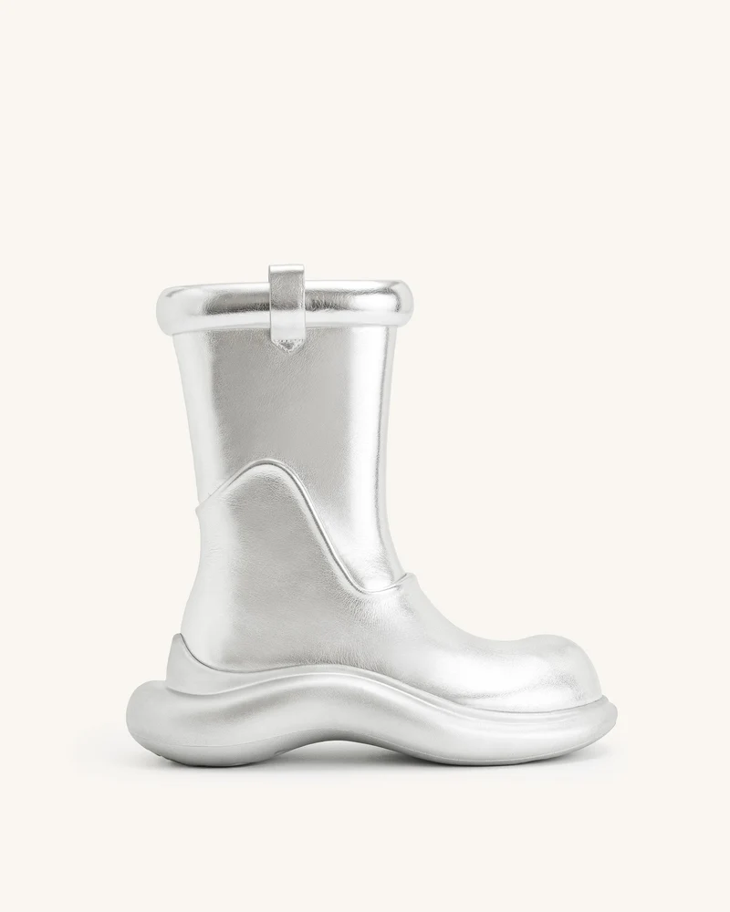 Bottes de Pluie Zoie Métalliques - Argent