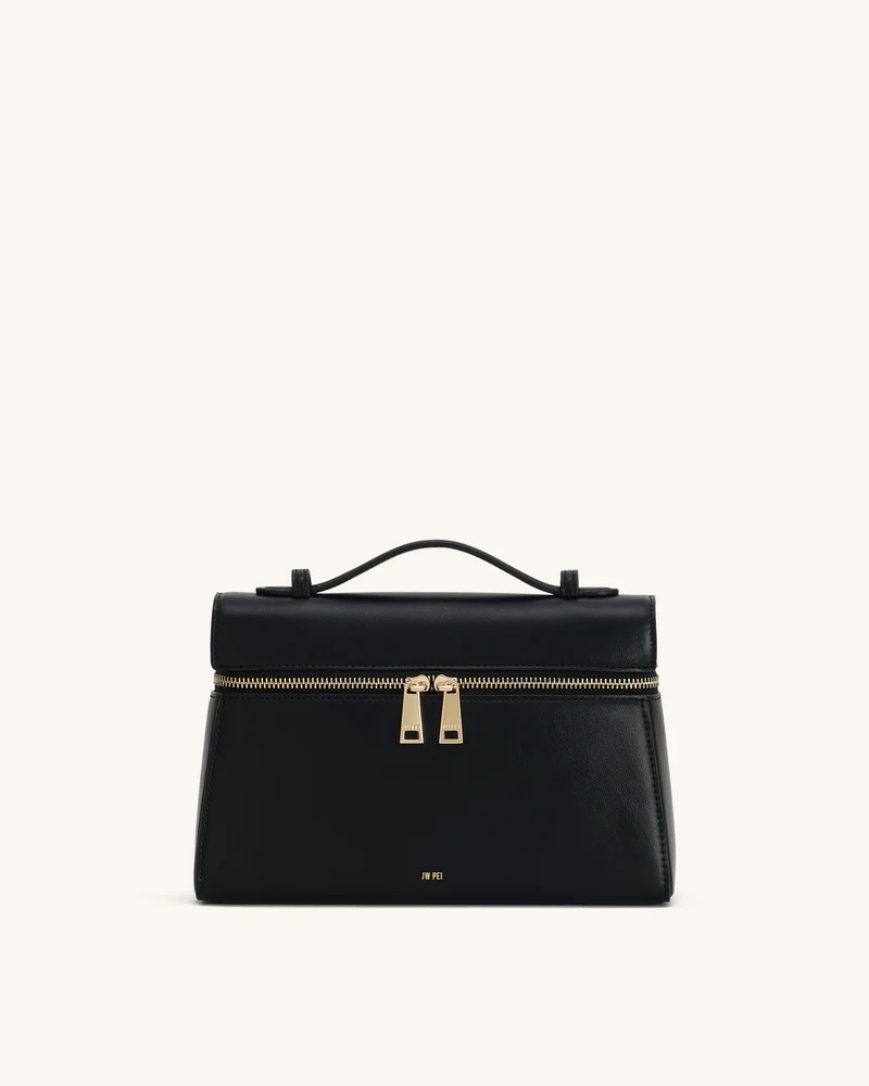 Thea Grand sac à anse supérieure - Noir
