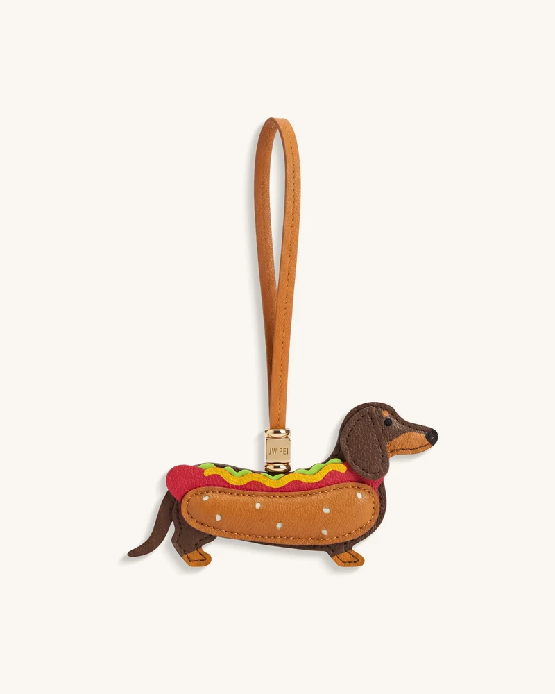 Bijou de sac Teckel Hot-Dog - Multicolore marron