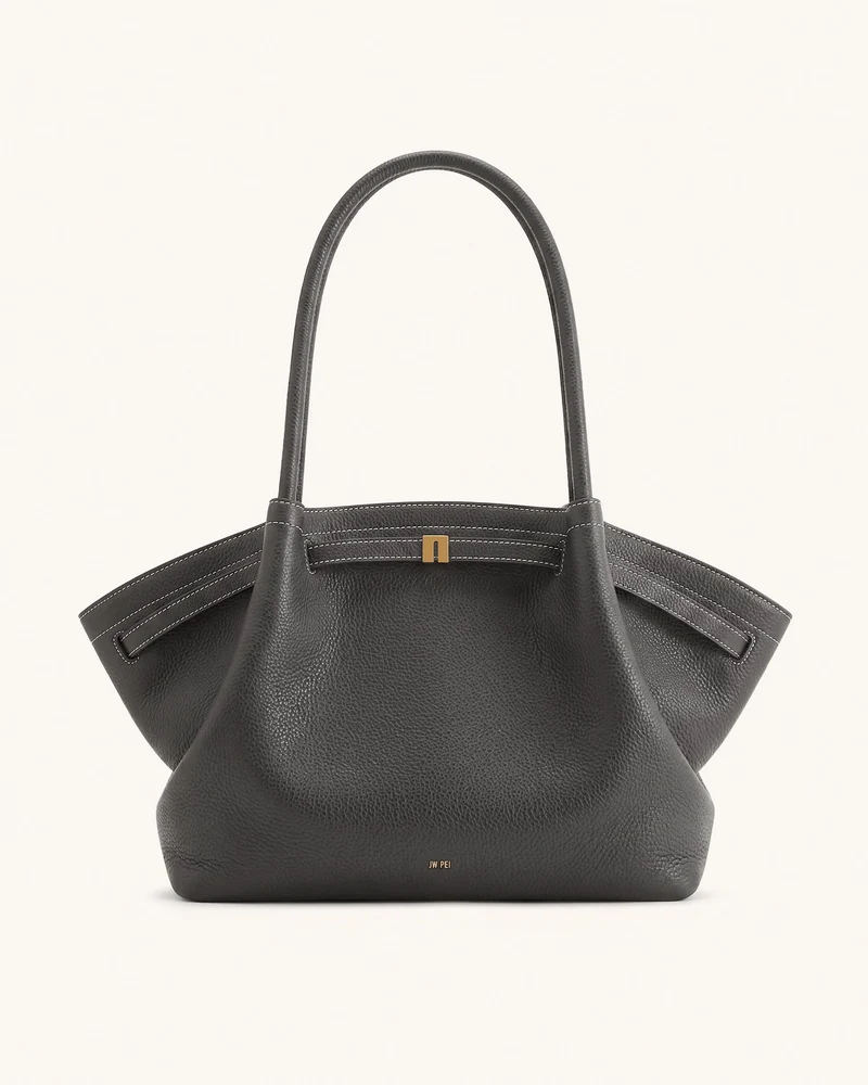 Hana Grand sac cabas - Gris foncé