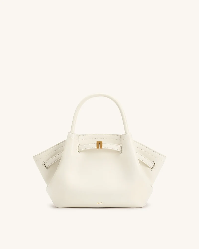 Mini sac cabas Hana - Blanc cassé