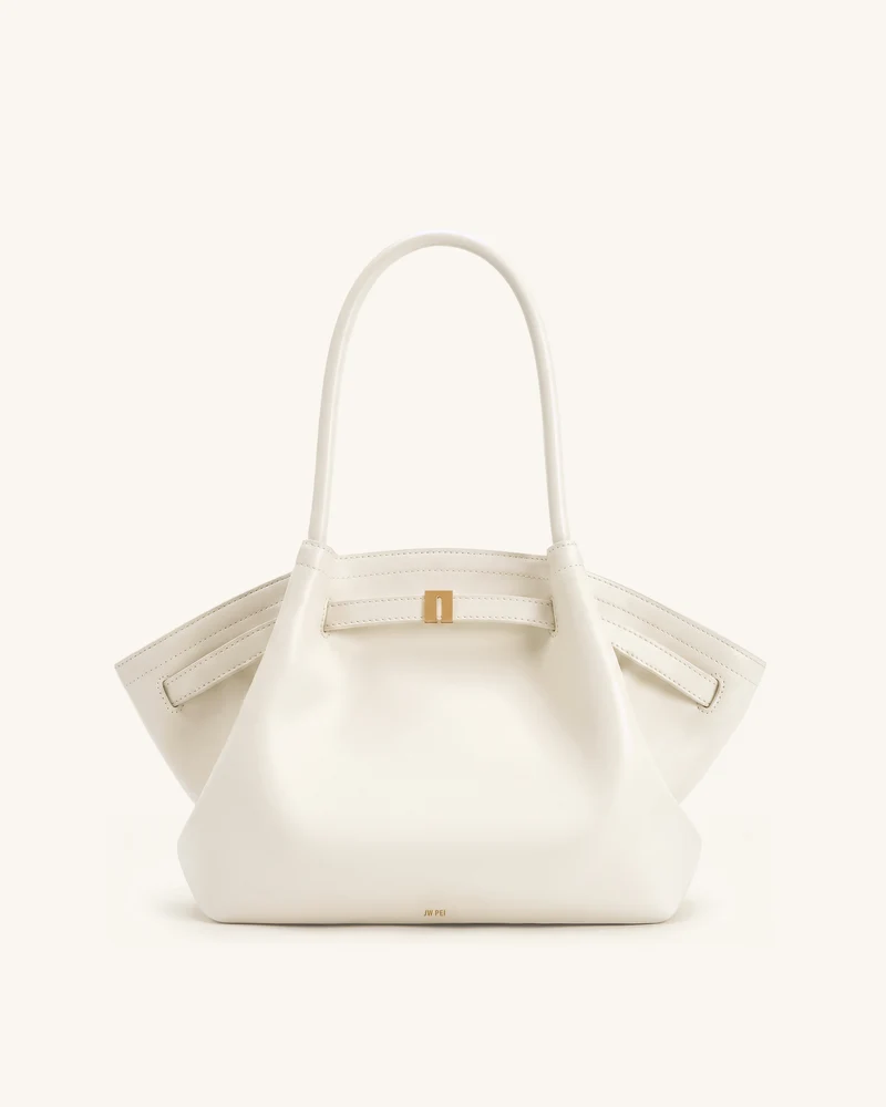 Sac cabas moyen Hana - Blanc cassé