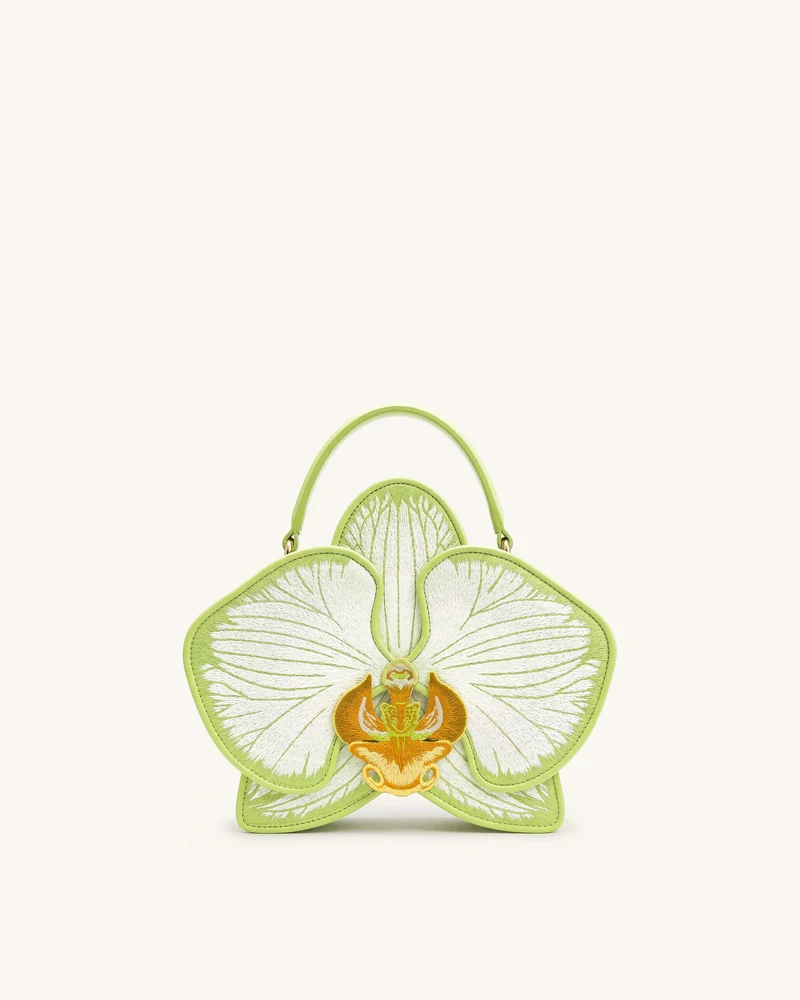 Sac à poignée supérieure Flora Orchid - Vert clair