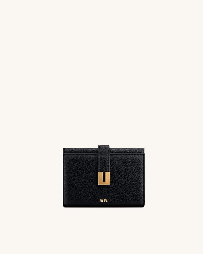Hana Portefeuille avec détails métalliques - Noir