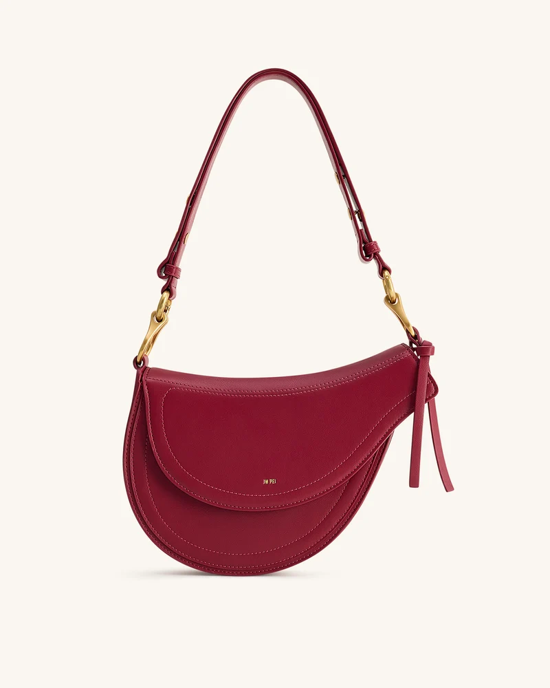 Sac bandoulière Ashlie - Bordeaux