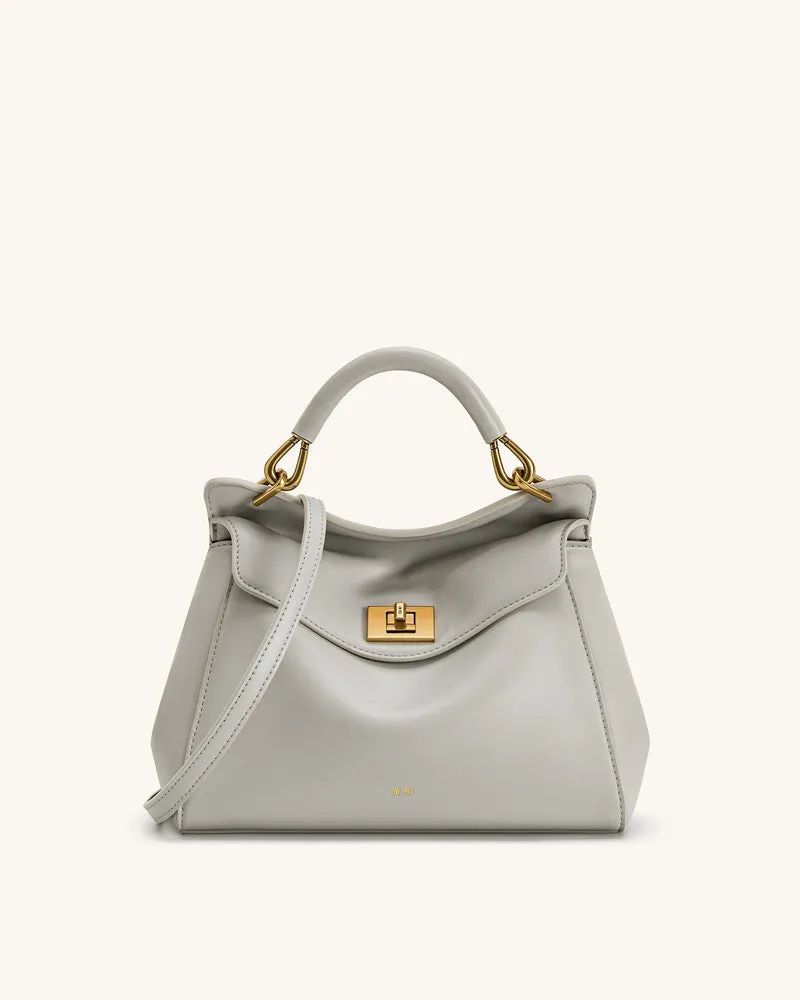 Sac à main classique Lucia – Gris clair