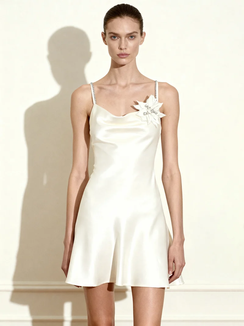 Combinaison Crystal Flora – Blanc