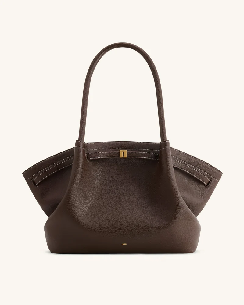 Hana Grand sac fourre-tout - Marron foncé