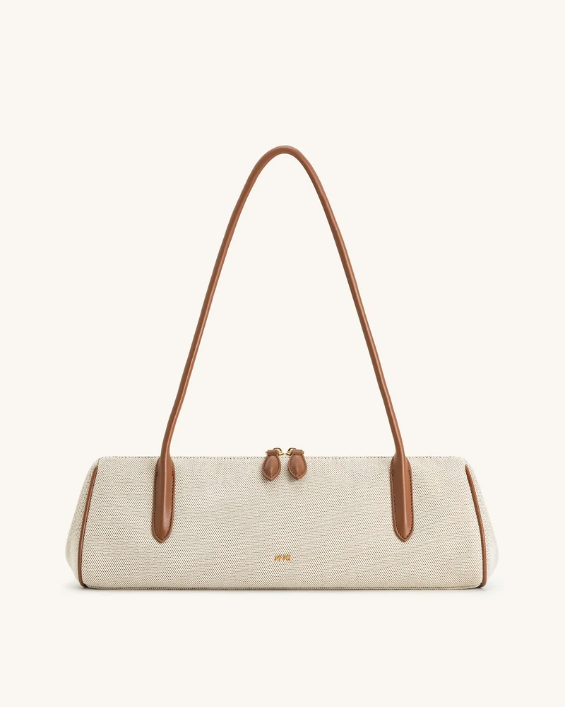 Nova Sac à Épaule - Toile Marron