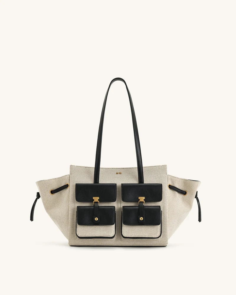 Linda Sac Tote - Toile Noire