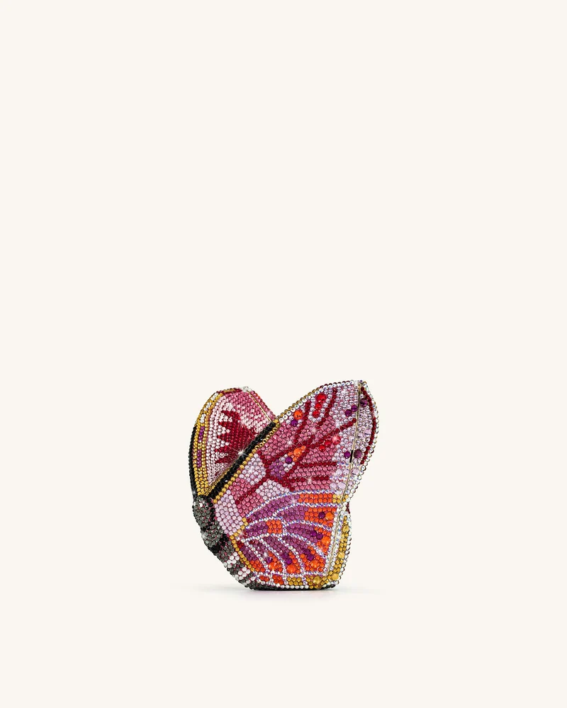 Pochette Papillon en Cristal Paisley - Multicolore