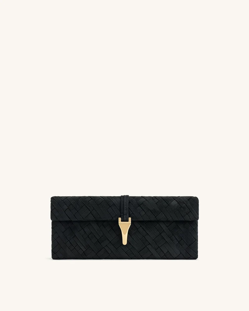 Pochette tissée Zaria - Noir