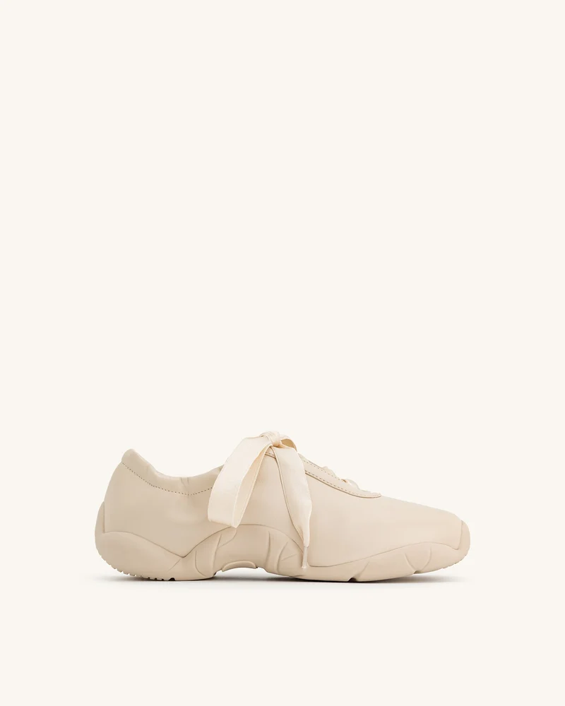 Flavia Ballerina Sneakers - Abricot