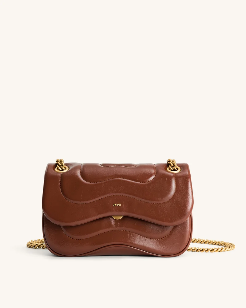 Tina Sac Bandoulière Matelassé - Marron