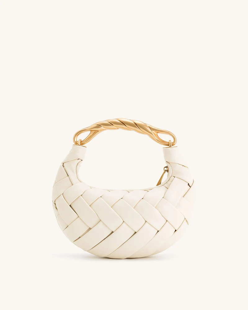Orla Sac à Main Tressé - Blanc
