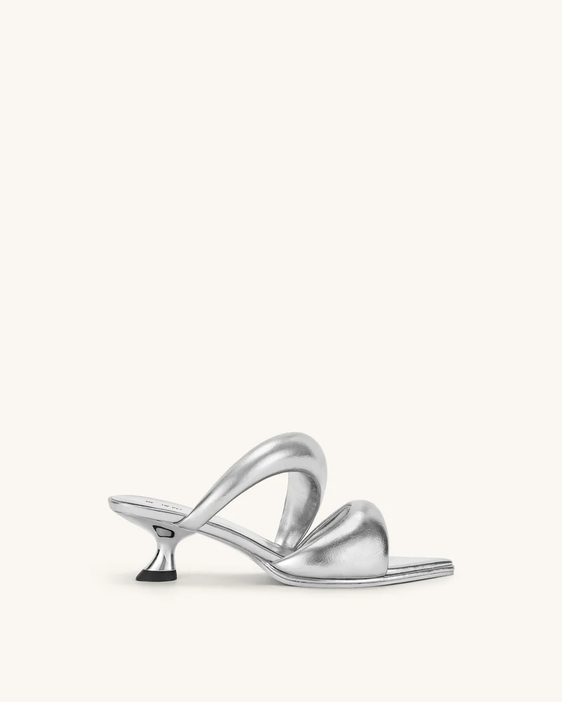 Mule Sara pour femme - Argenté