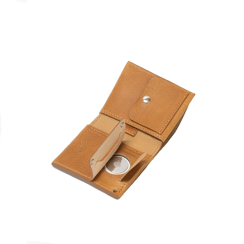 Billfold Wallet for AirTag with coin pouch
