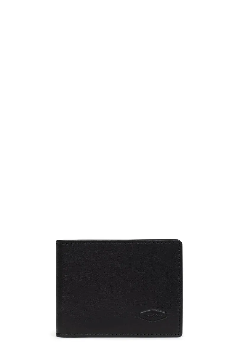 Portefeuille italien - 1 volet - Stop RFID - Cuir de vachette