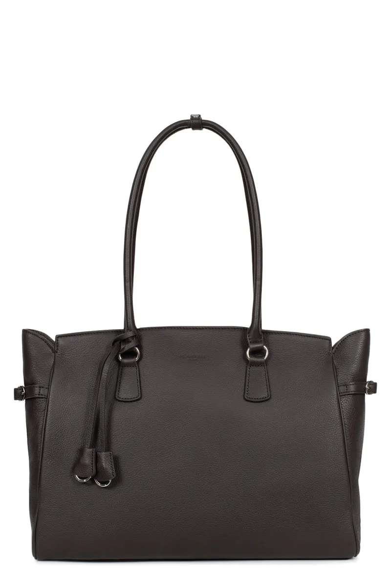 Sac cabas porté épaule - A4 - Cuir de vachette