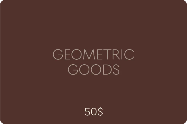 Gift Card - Geometric Goods