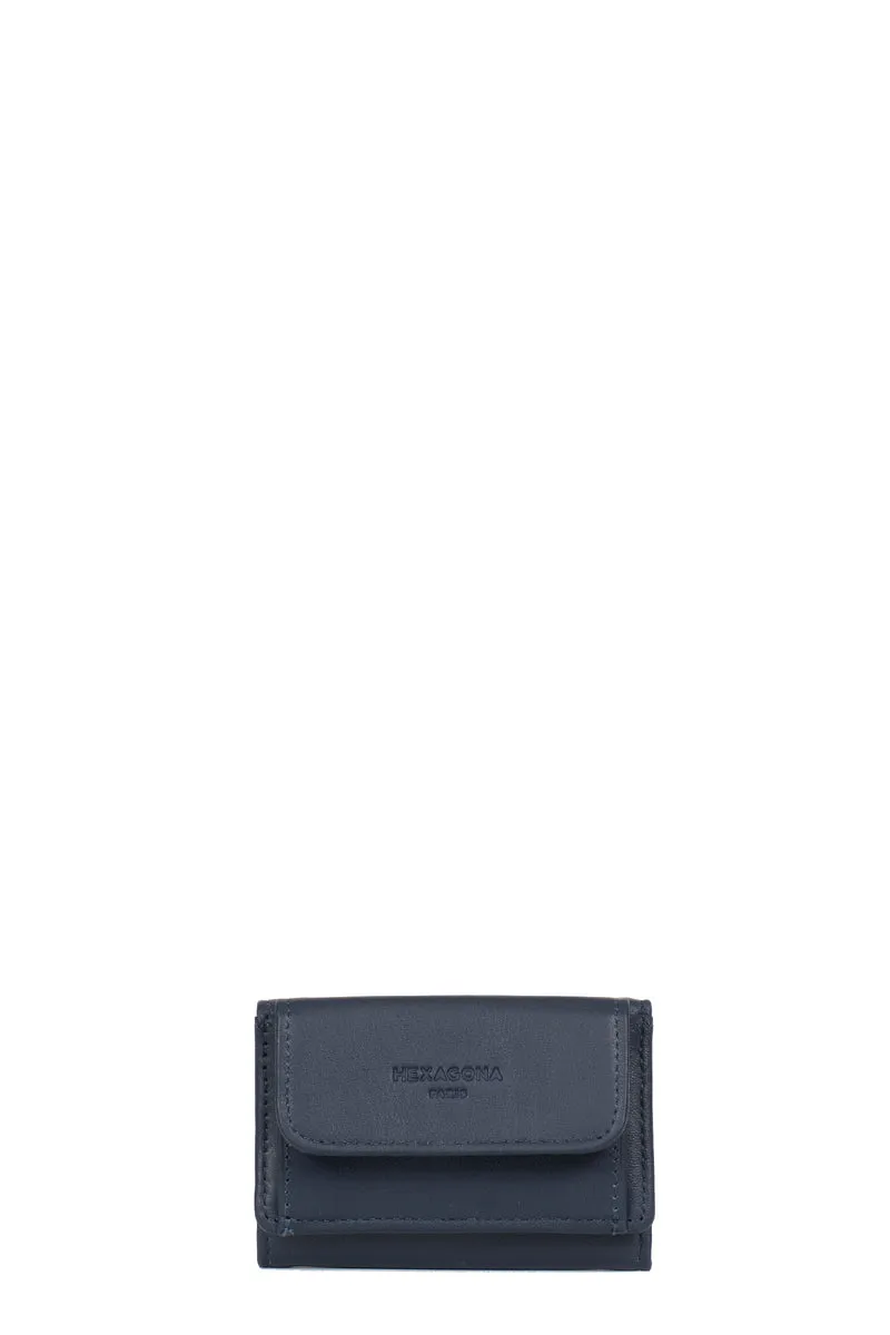 Porte-cartes - 2 volets - Stop RFID - Cuir