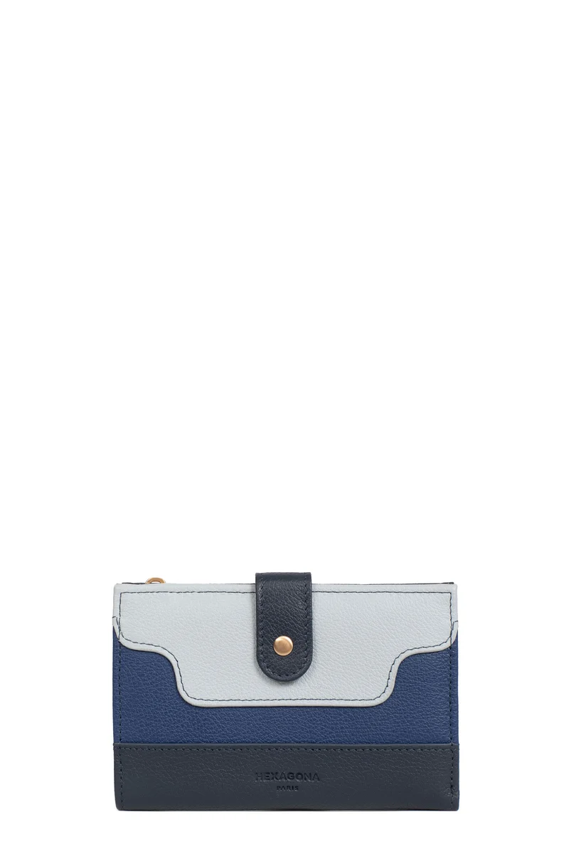 Portefeuille - 2 volets - Stop RFID - Cuir