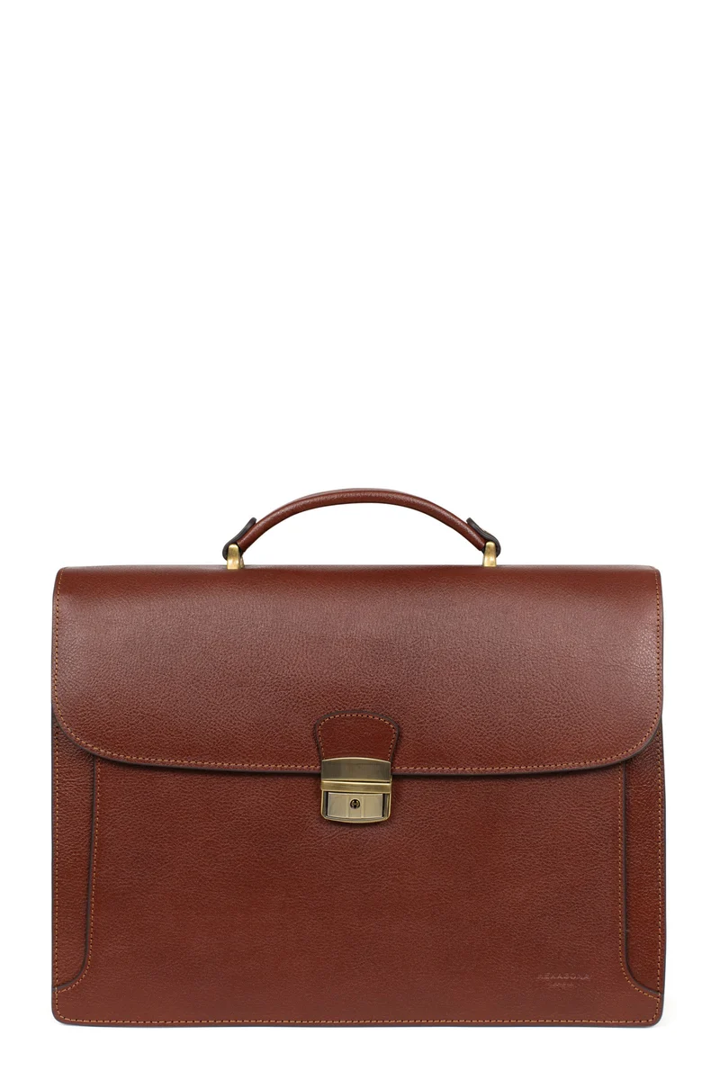 Cartable - A4 - Cuir