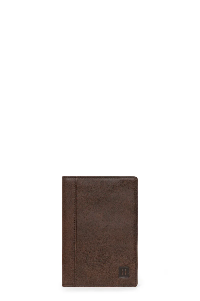 Portefeuille européen - 2 volets - Cuir
