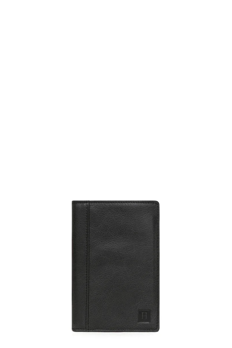 Portefeuille européen - 3 volets - Cuir