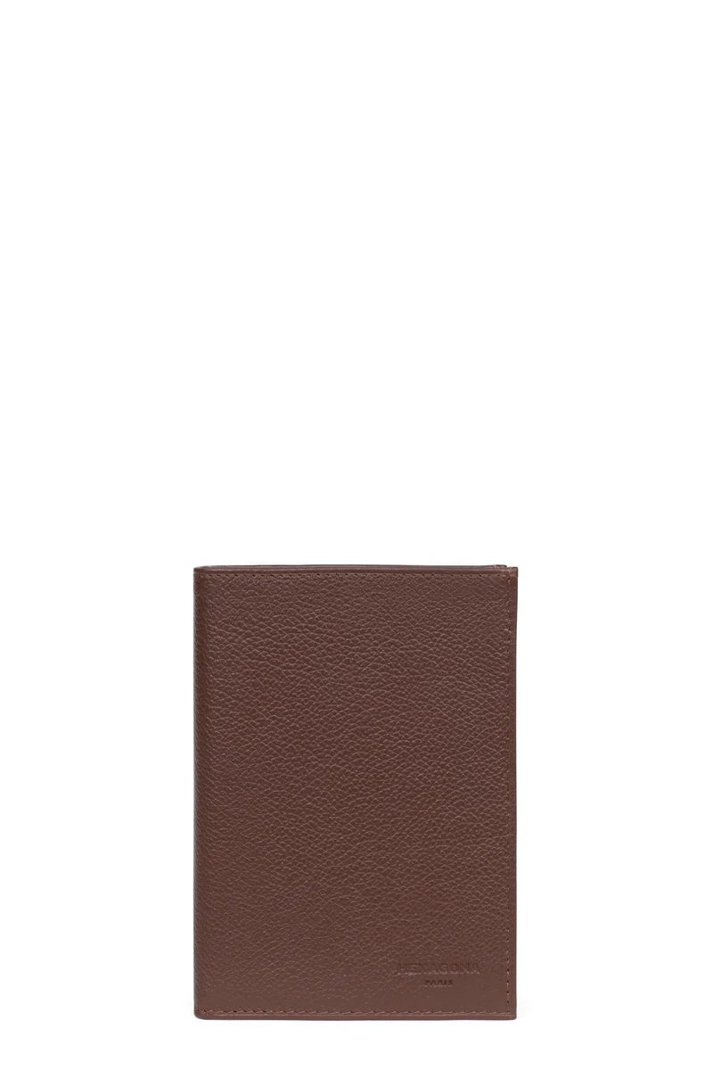 Portefeuille européen - 3 volets - Cuir