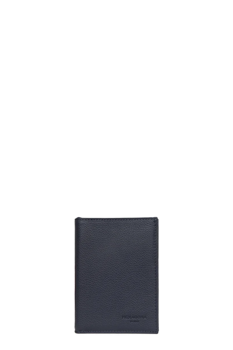 Portefeuille européen - 2 volets - Cuir