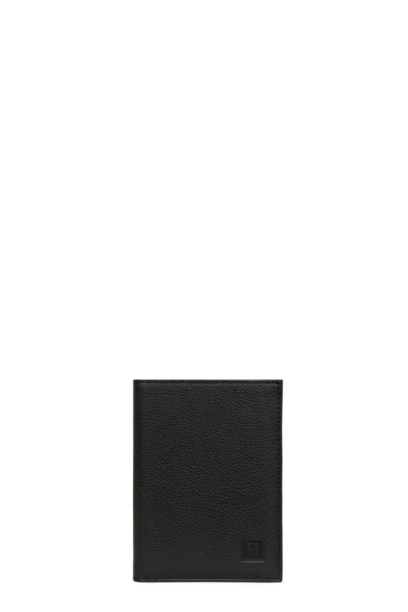 Portefeuille européen - 2 volets - Cuir