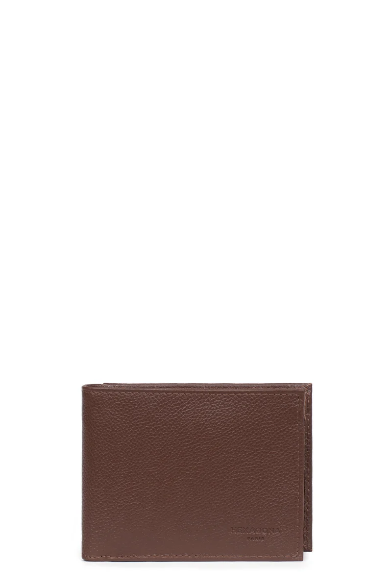 Portefeuille italien - 2 volets - Cuir