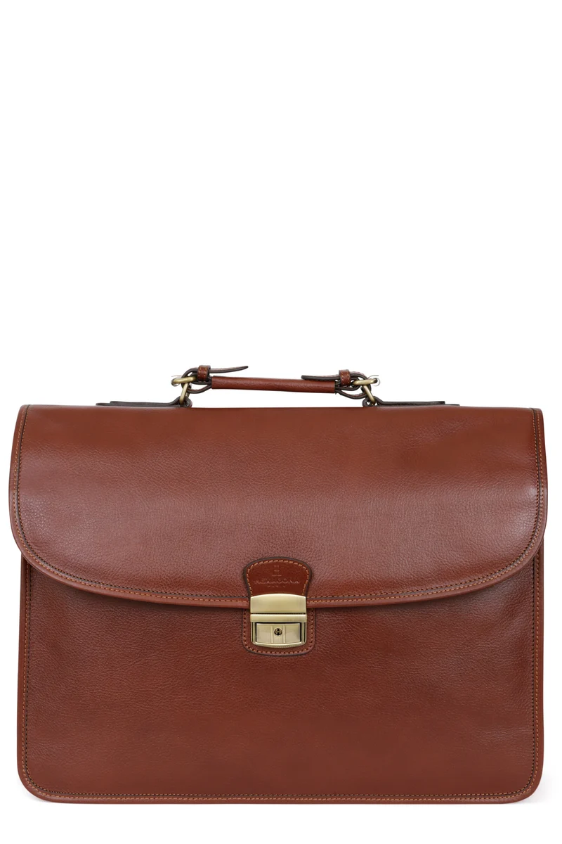 Cartable - A4 - Cuir