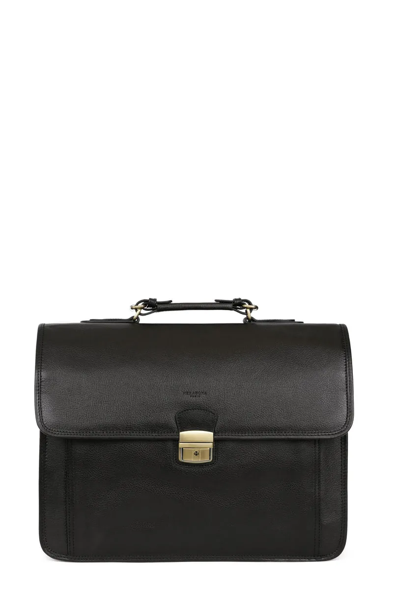 Cartable - A4 - Cuir