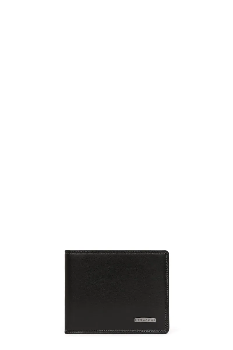 Portefeuille italien - 2 volets - Stop RFID - Cuir