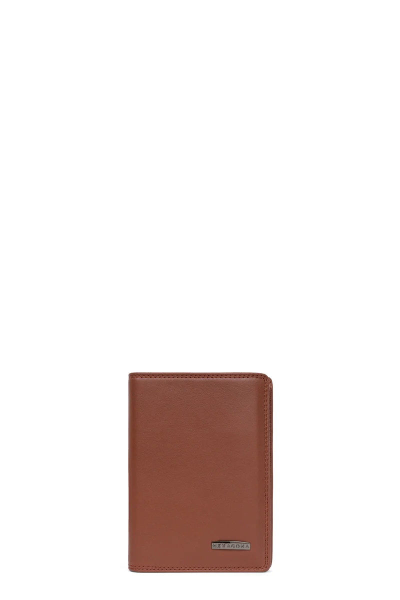Portefeuille européen - 3 volets - Stop RFID - Cuir