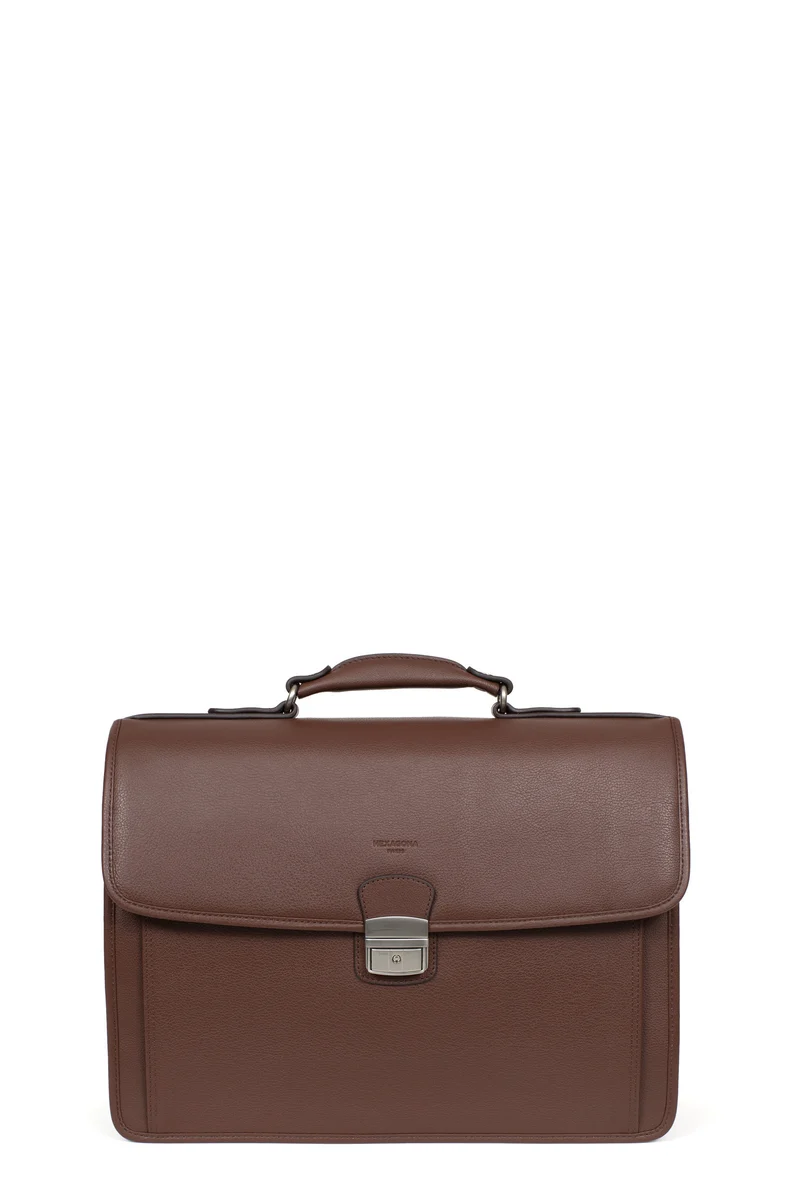 Cartable - A4 - Cuir