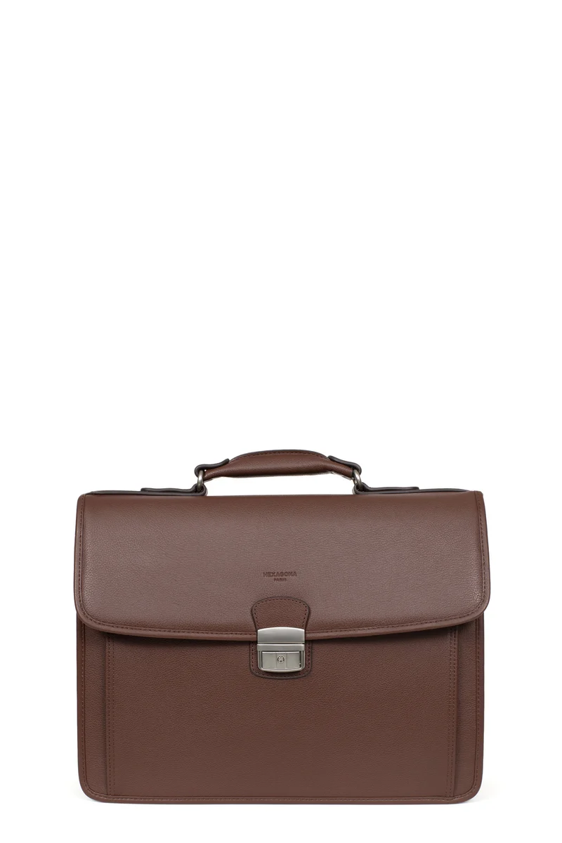 Cartable - A4 - Cuir
