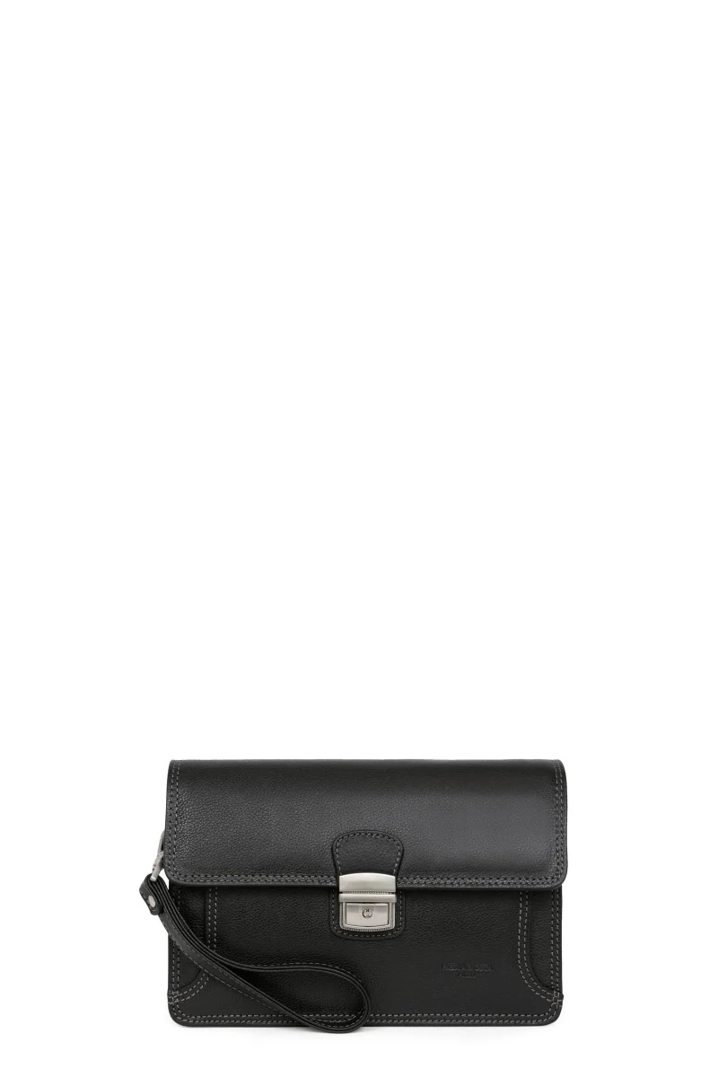 Pochette dragonne - Cuir